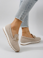 Elowen | Komfort Loafers Med Åndbart Meshdesign