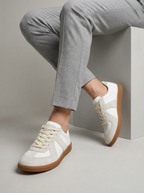 Marcello | Retro Sneakers I Ruskind Og Læder