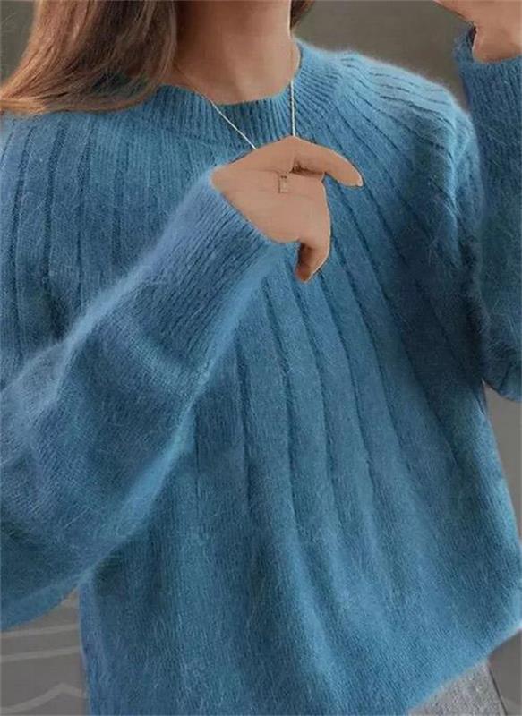 Elara | Ribstrikket Sweater