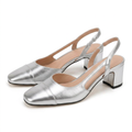 Aurielle | Slingback Pumps Med Blokhæl Til Dame