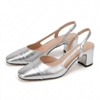 Aurielle | Slingback Pumps Med Blokhæl Til Dame