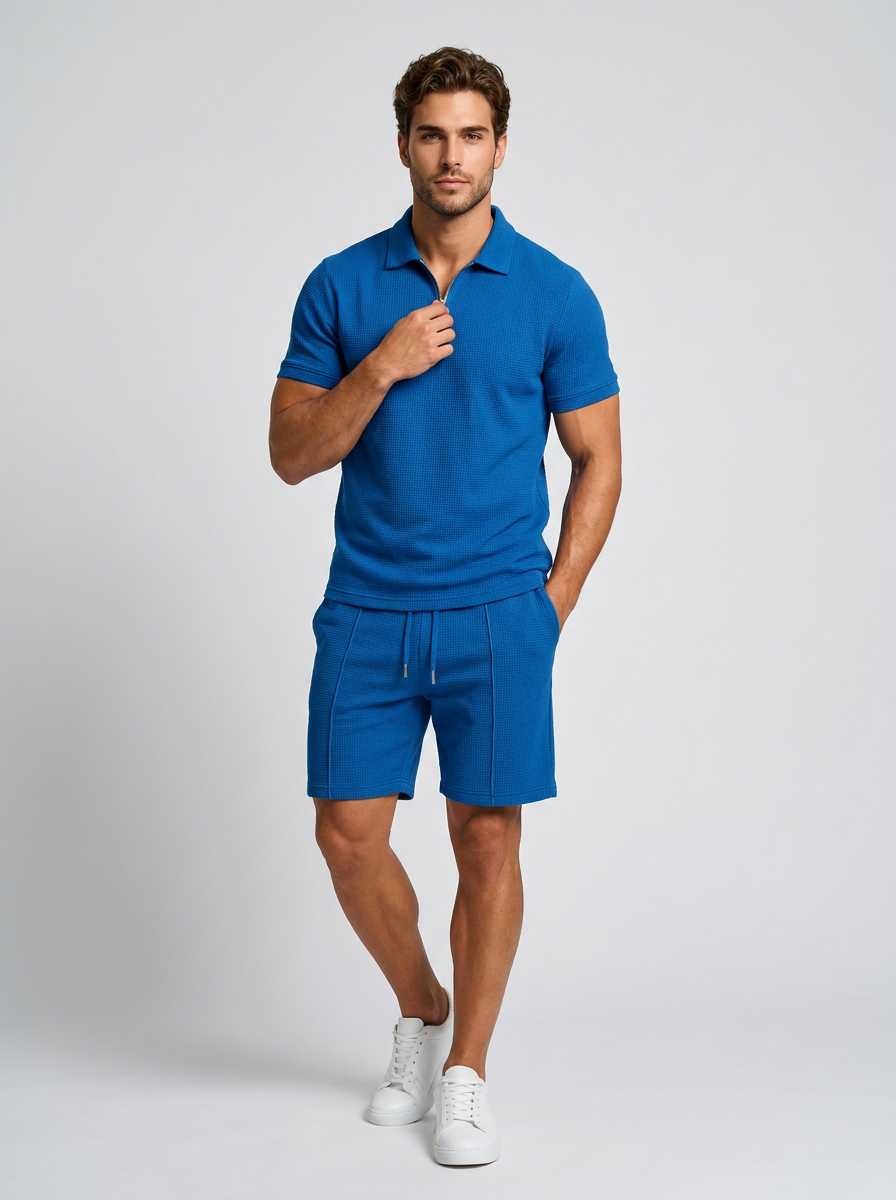 Rafael | Herre Sæt Med Polo Og Shorts
