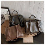 Valora | Borsa shopper in ecopelle con design spazioso