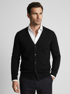 Lucien | Cardigan Til Herre Med V-Hals
