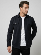 Elian | Casual Overshirt Til Herre Med Brystlommer