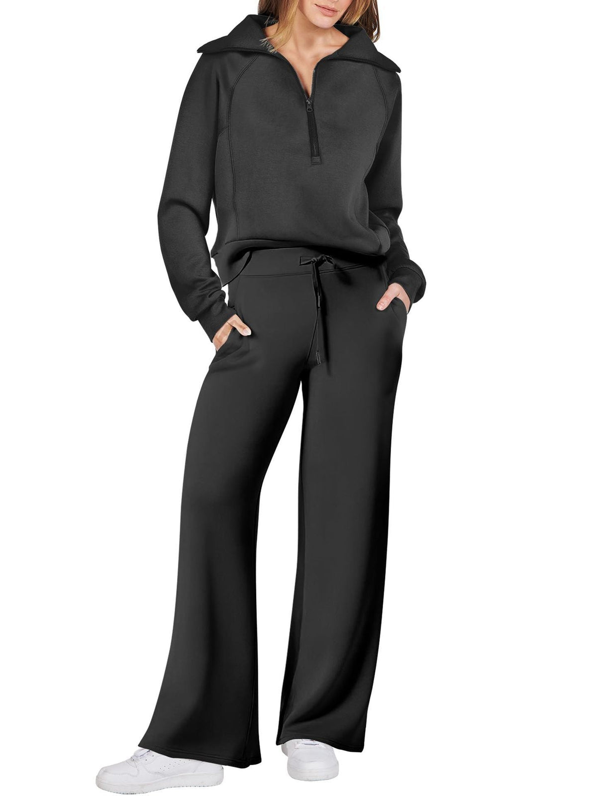 Mirella | Dame Half-Zip Loungesæt
