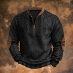 Nikolai | Herre Half-Zip Striktrøje