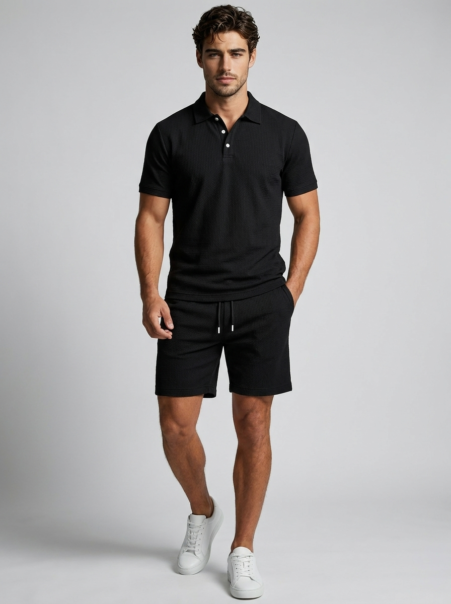 Soren | Herre Polosæt med Shorts