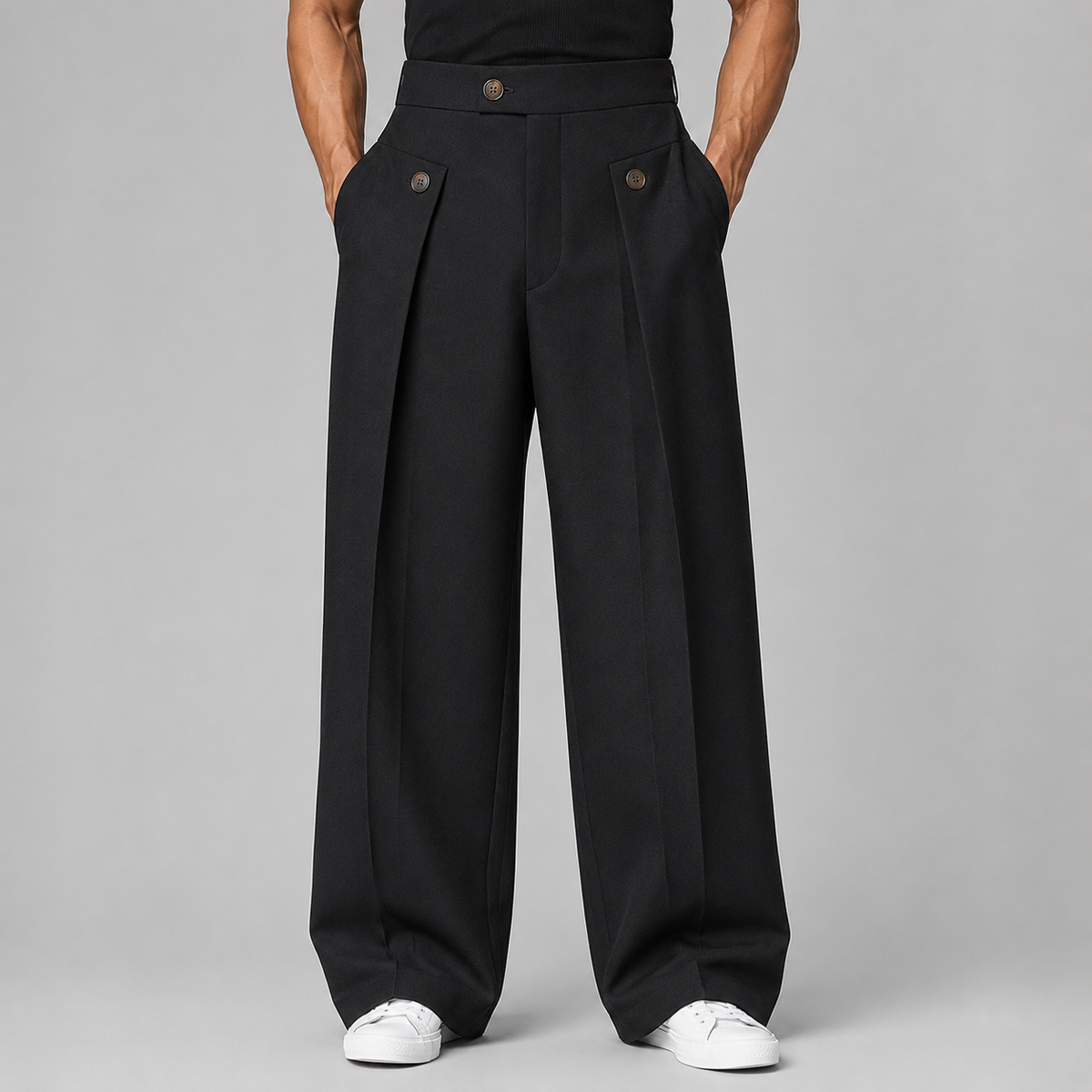 Valdemar | Herre Wide Leg Bukser