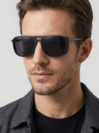 Martin | Polariseret Aviator Solbrille i Robust Design