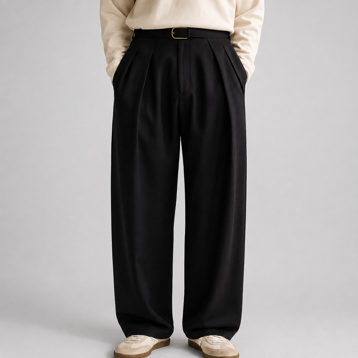 August | Herre Wide Leg Habitbukser