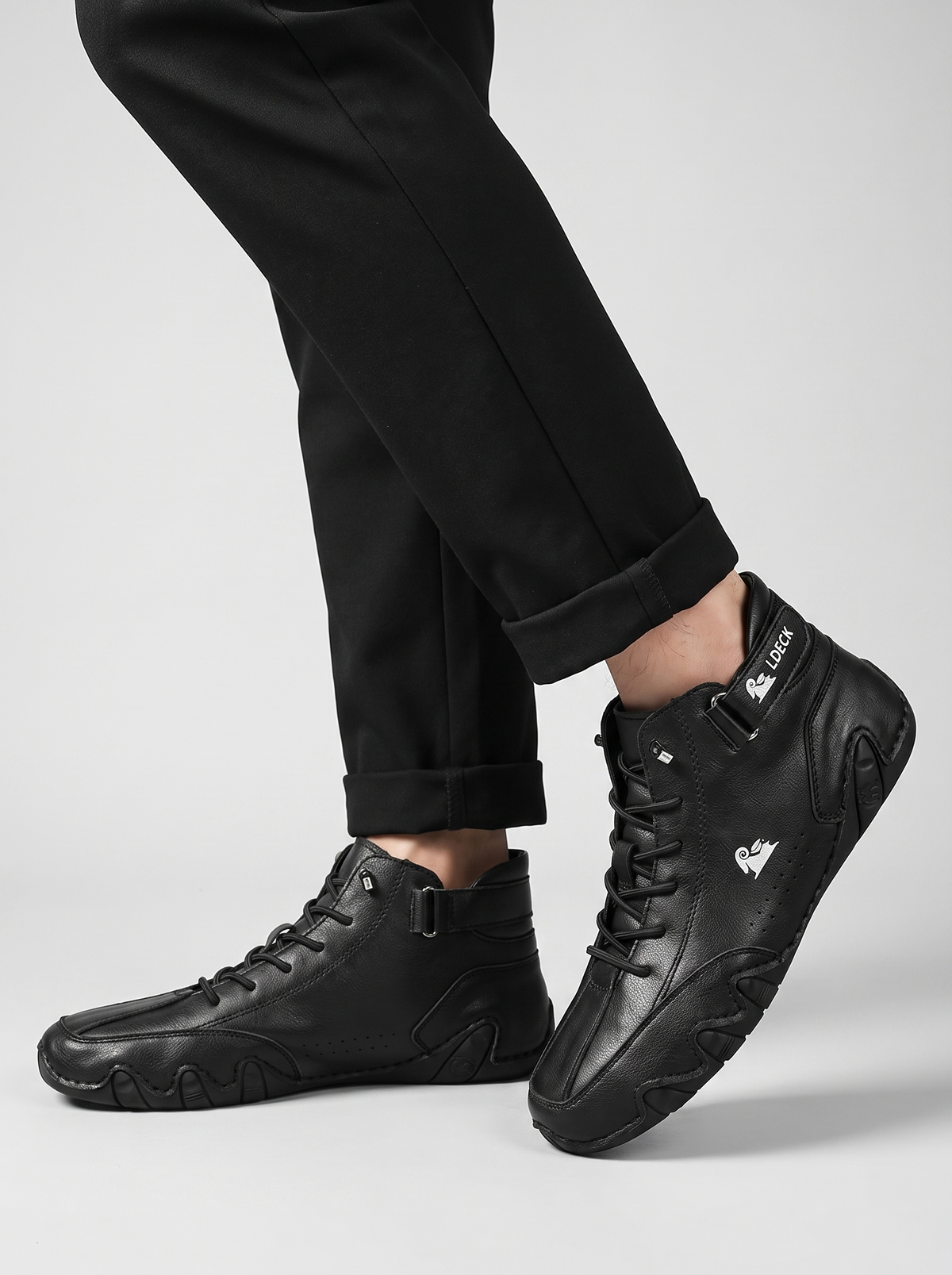 Rocco | Leather Sneakers for Men with Laces