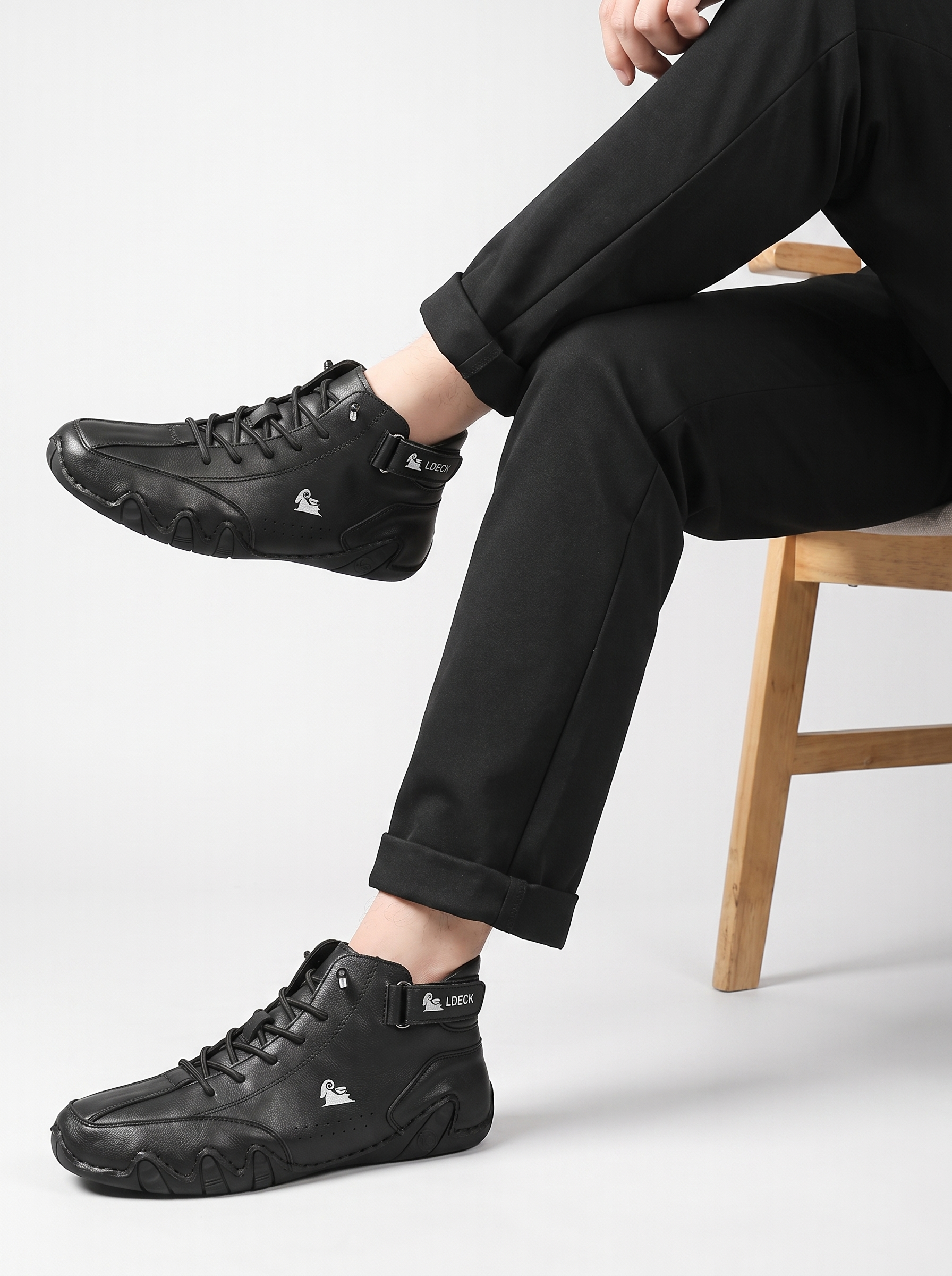 Rocco | Leather Sneakers for Men with Laces