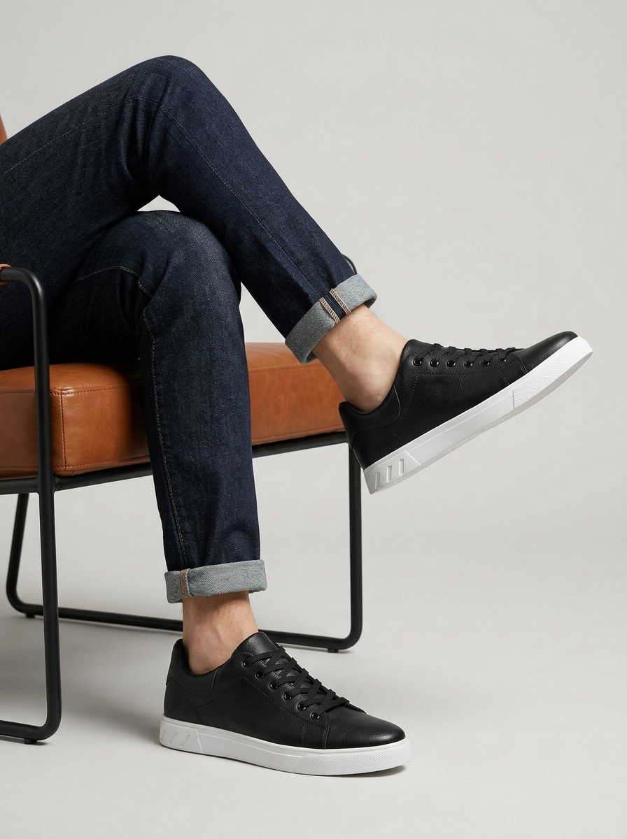 Montero | Lædersneakers til Herre