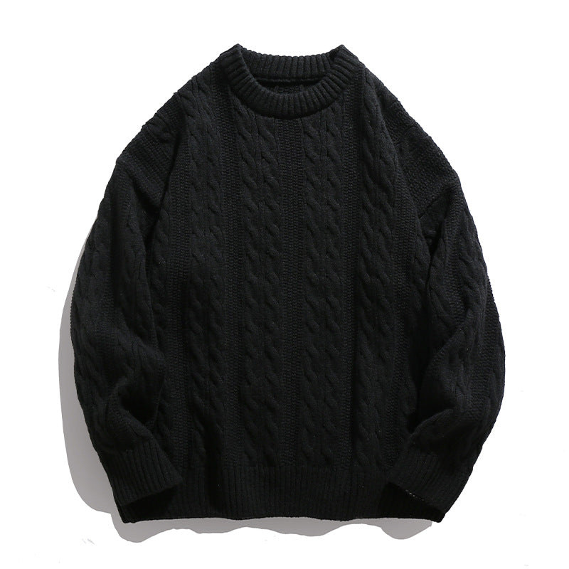 Matteo | Cable-knit men's sweater with an oversized fit