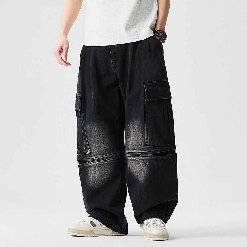 Noah | Men's baggy jeans in heavyweight cotton denim