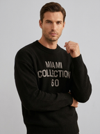 Massimo | Oversized Men's Sweater with American Print