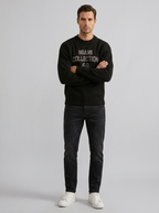 Massimo | Oversized Men's Sweater with American Print