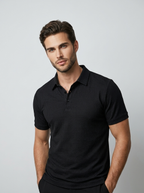 Marco | Struktureret Polo Shirt med Moderne Pasform