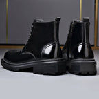 Valerio | Men's ankle boots with laces and chunky soles