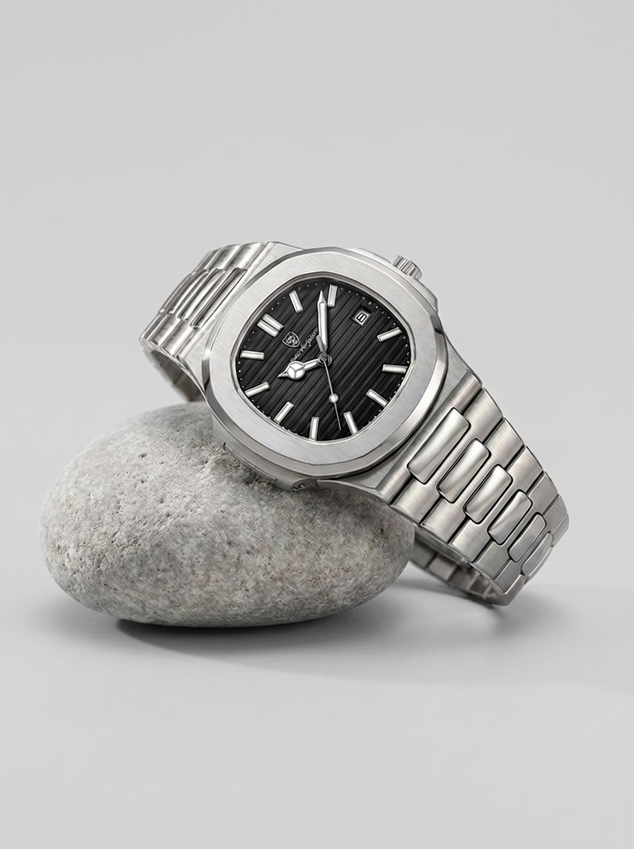 Alessandro | Waterproof Classic Stainless Steel Watch for Men