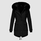 Vela | Dame Parka Med Pelskant