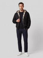Josh | Reversible Hooded Sweatshirt with Plaid Print