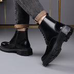 Valerio | Men's ankle boots with laces and chunky soles