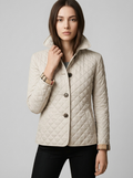 Elara | Quilted Jacket with Button Closure in Classic Design