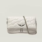 Aurelia | Bolso bandolera con correa de cadena y diseño de solapa elegante
