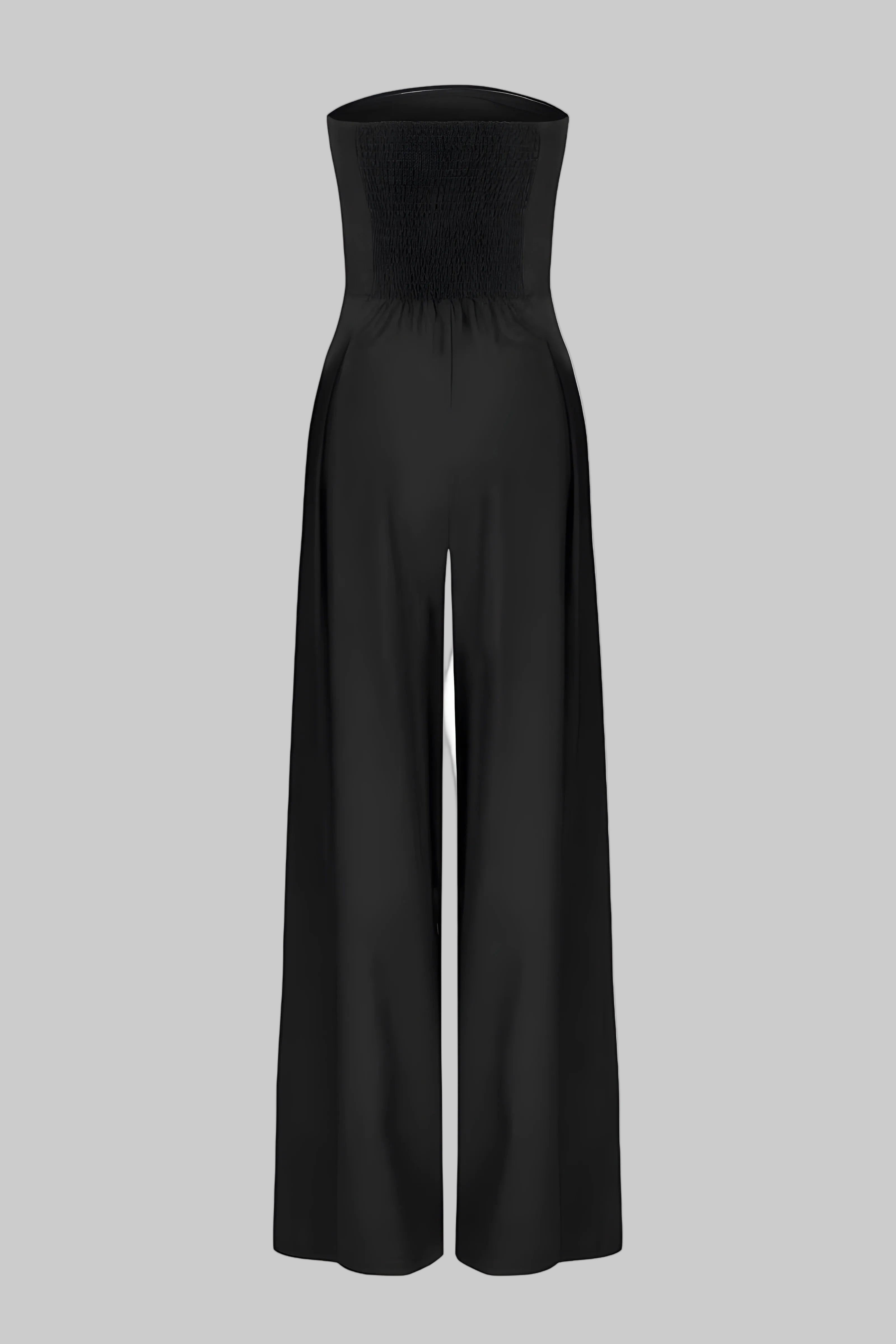 Camille | Strapless Jumpsuit med Wide-Leg Silhuet