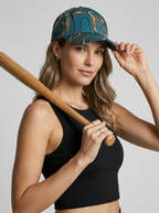 Sorella | Abstrakt Baseball Cap med Moderne Print