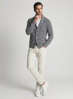 Alessio | Knitted Cardigan with Shawl Collar