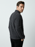 Alessio | Knitted Cardigan with Shawl Collar