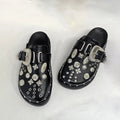 Rebelde | Limited Edition Læder Punk Clogs Damer