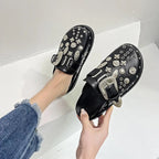 Rebelde | Limited Edition Læder Punk Clogs Damer