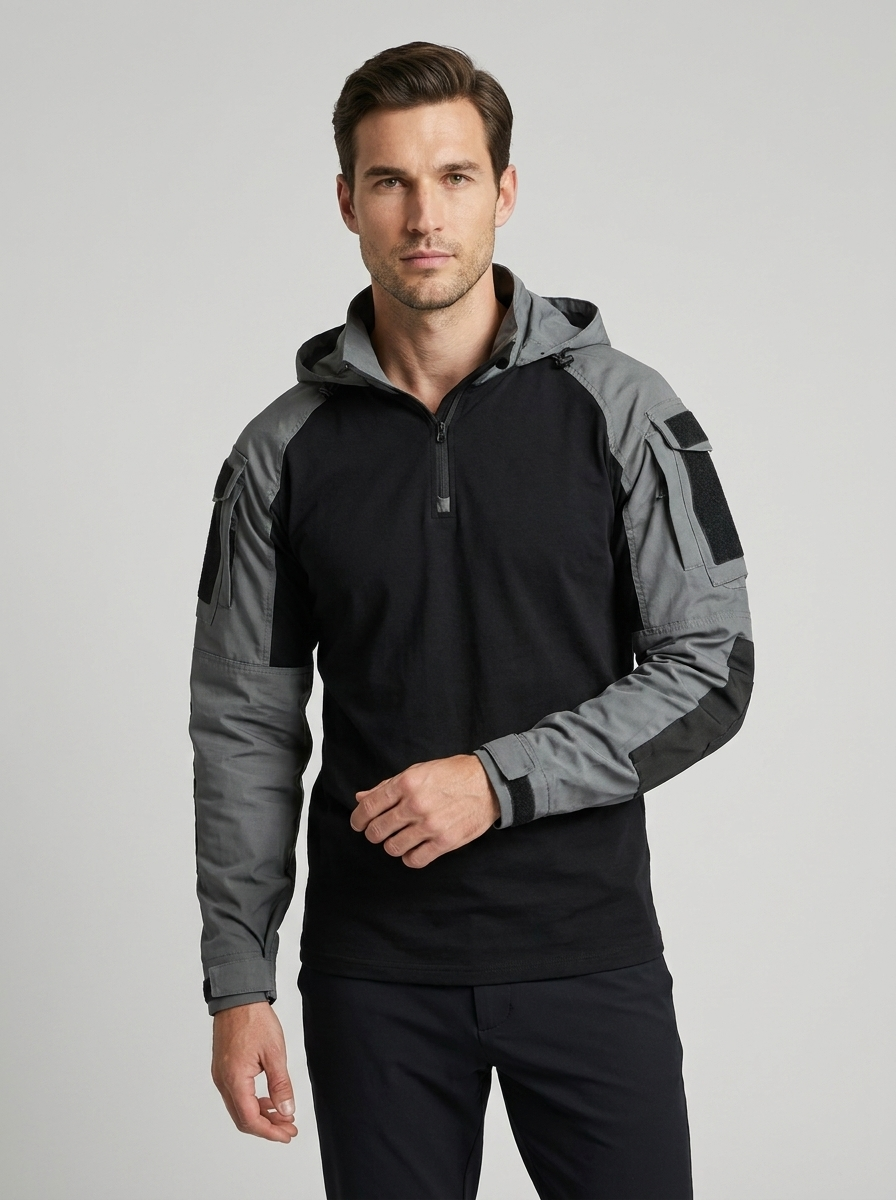 Jaxon | Taktisk Herre Pullover Med Hætte