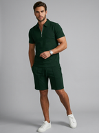 Giello | Polo Og Shorts Sæt Til Sommer