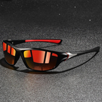 Zerano | Sport Solbriller Med Spejlglas Og Wraparound Design
