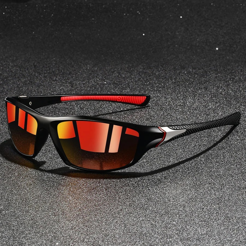 Zerano | Occhiali da Sole Sportivi con Lenti Specchiate e Design Avvolgente