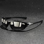 Zerano | Sport Solbriller Med Spejlglas Og Wraparound Design