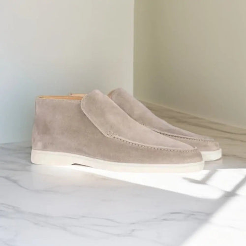 Alvaro | Klassiske Suede Loafers Med Minimalistisk Design