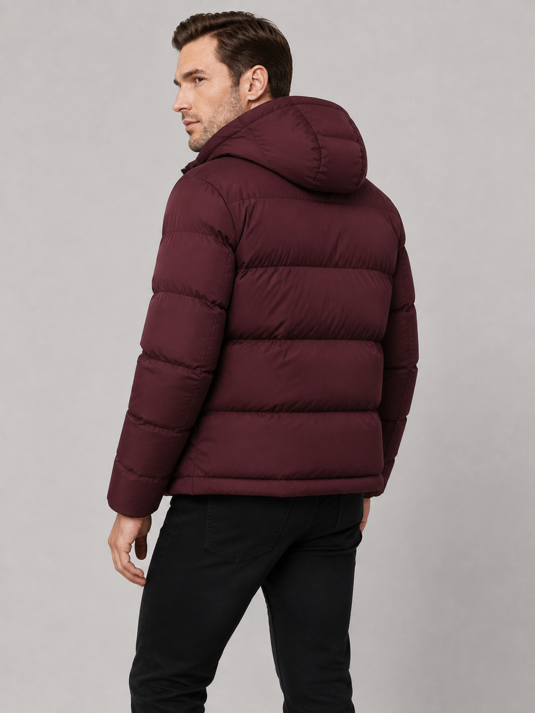 Alaric | Warm Puffer Jacket for Men with Hood
