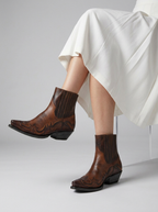 Maverick | Western Cowboystøvler Med Broderede Detaljer