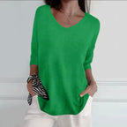 Maya | V-Hals Top Damer