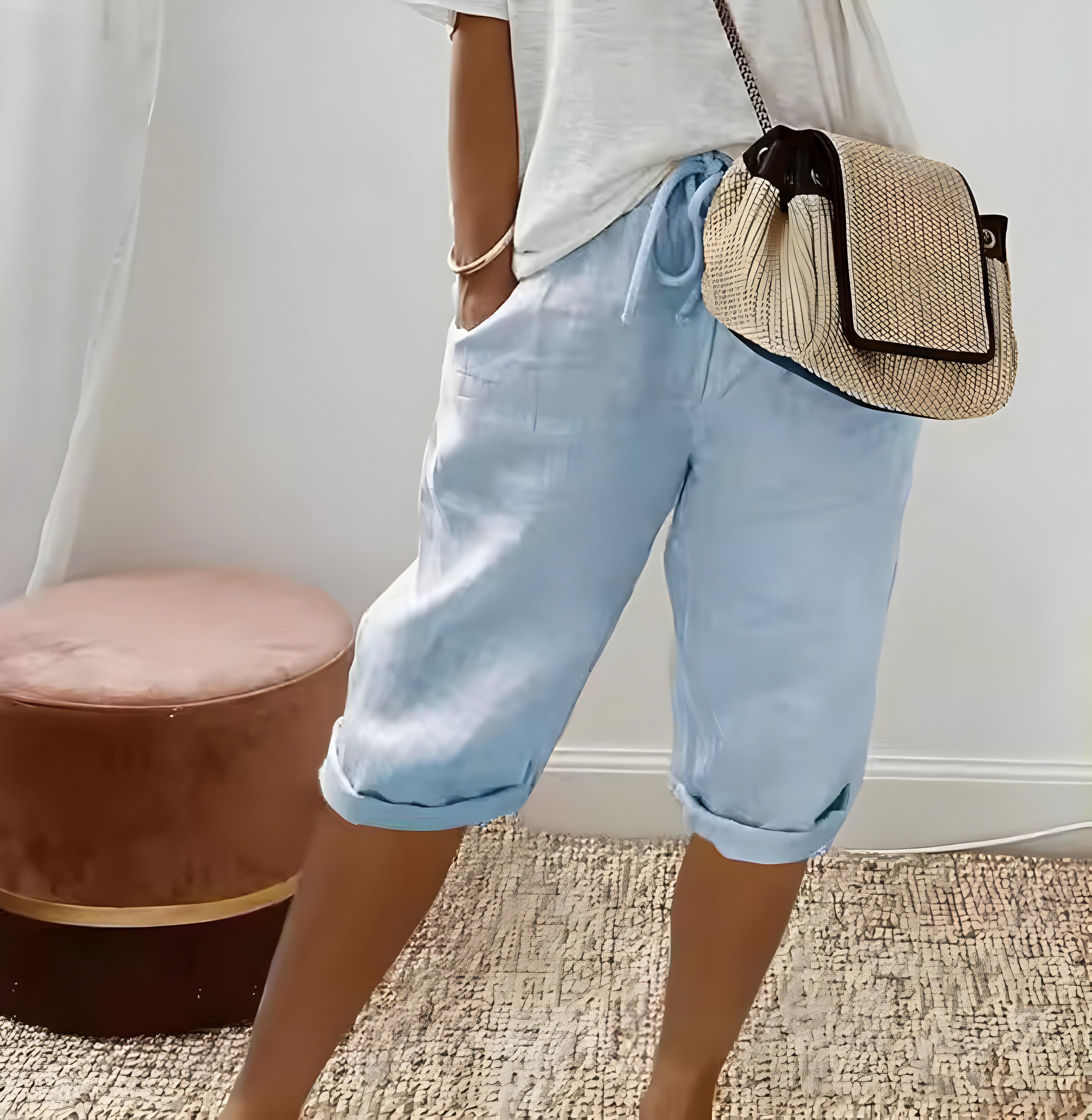 Liora | Pantaloncini in Lino Donna