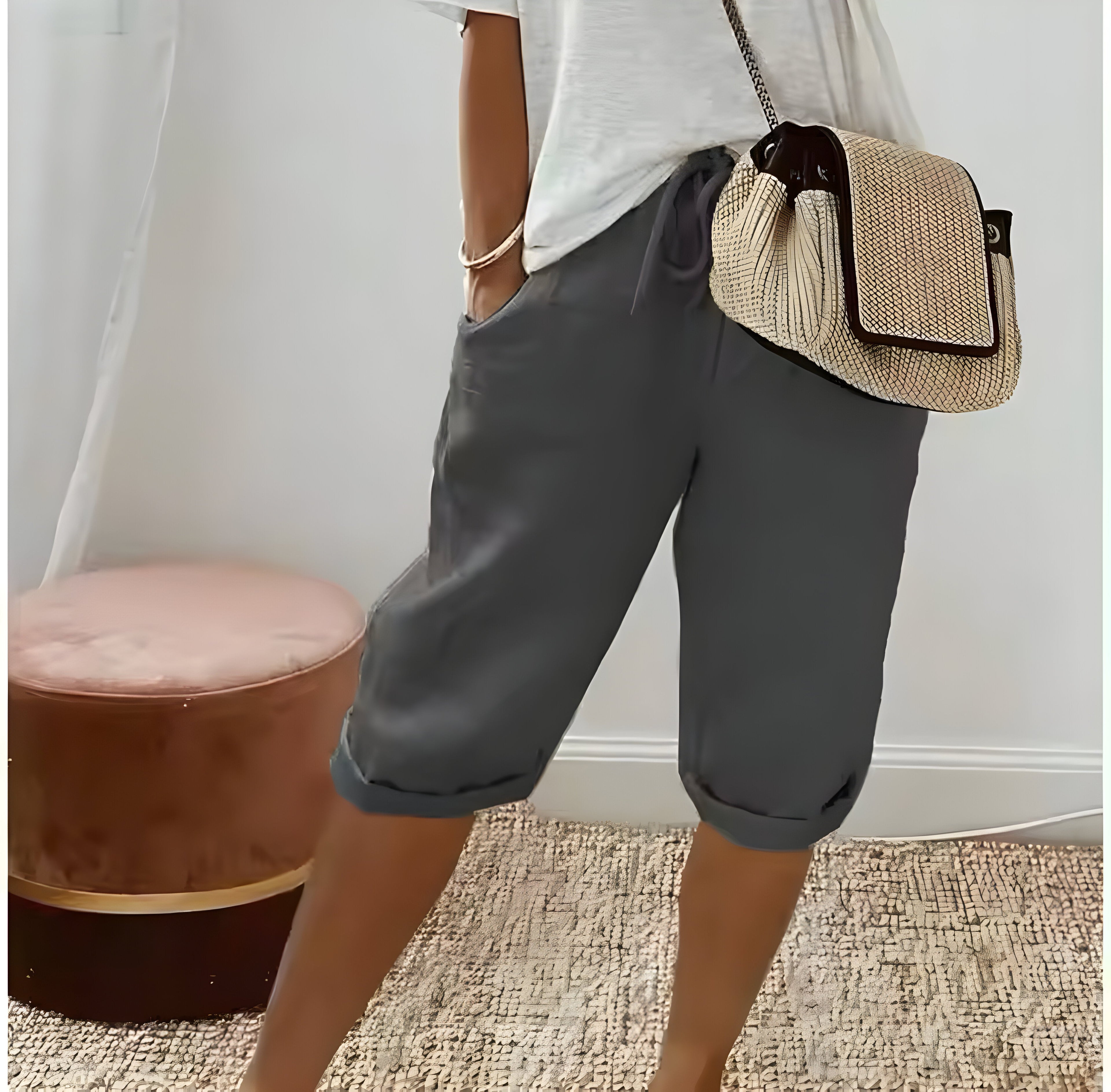 Liora | Pantaloncini in Lino Donna