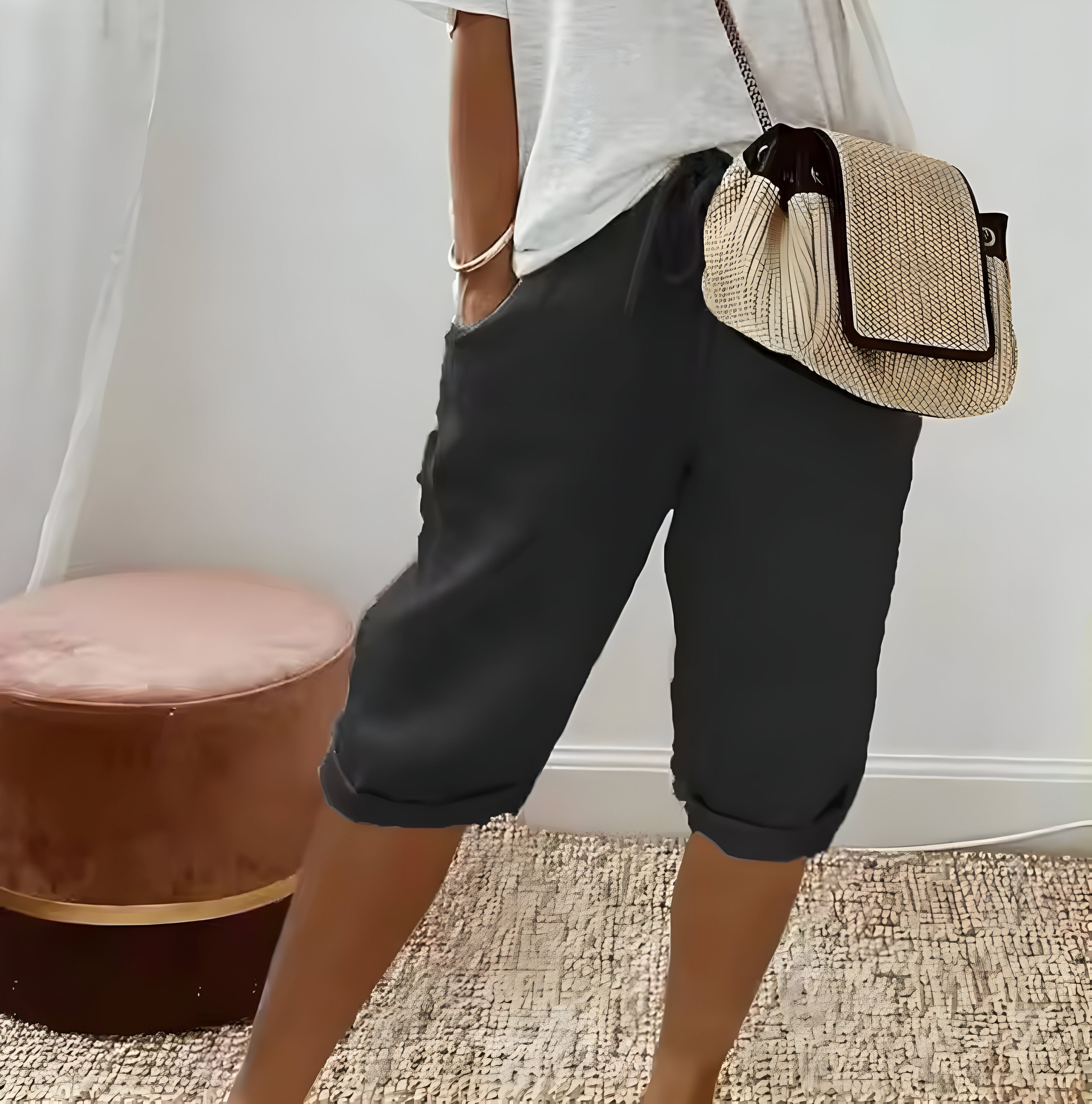 Liora | Pantaloncini in Lino Donna