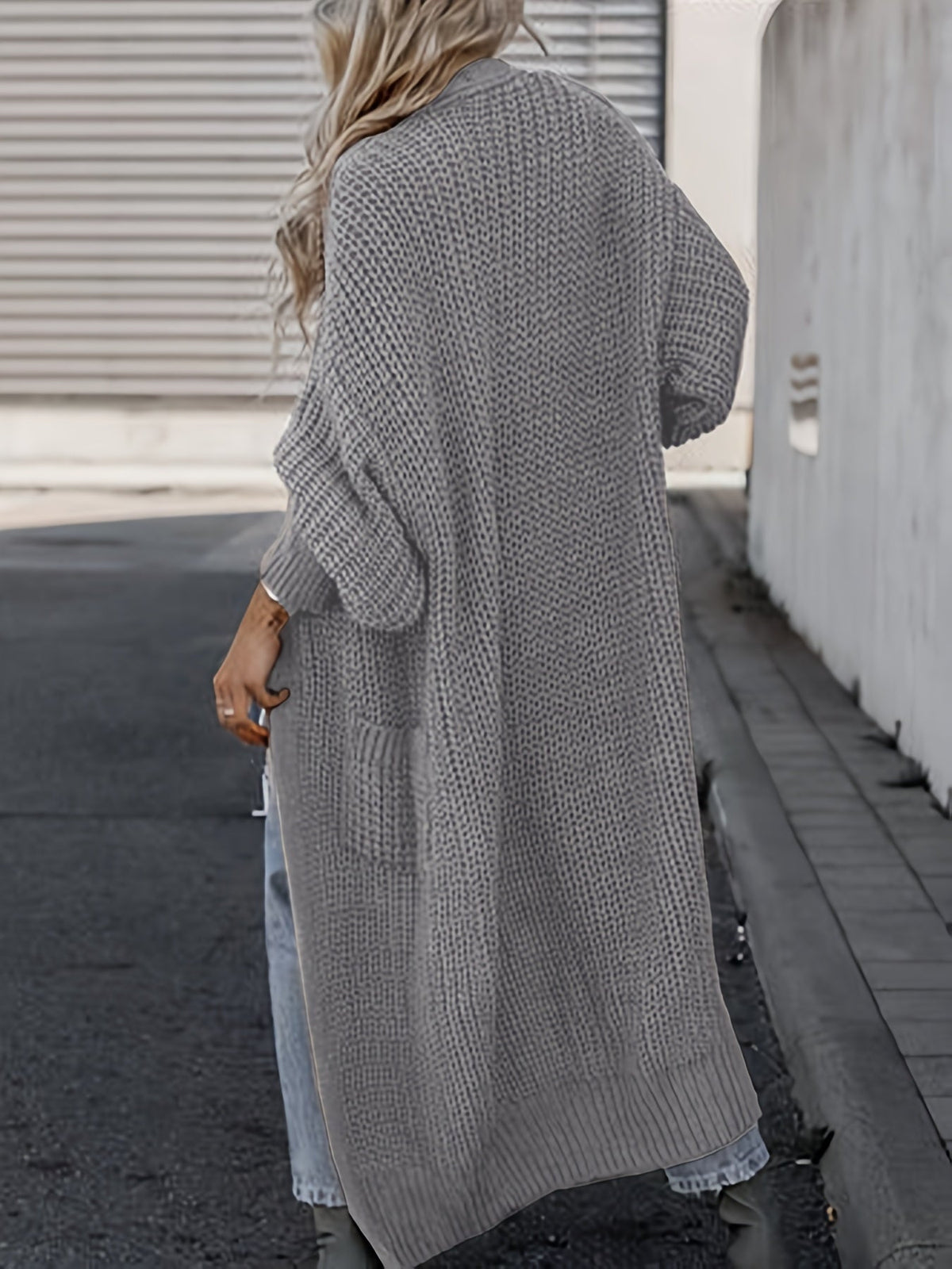 Amara | Lang Strikket Cardigan