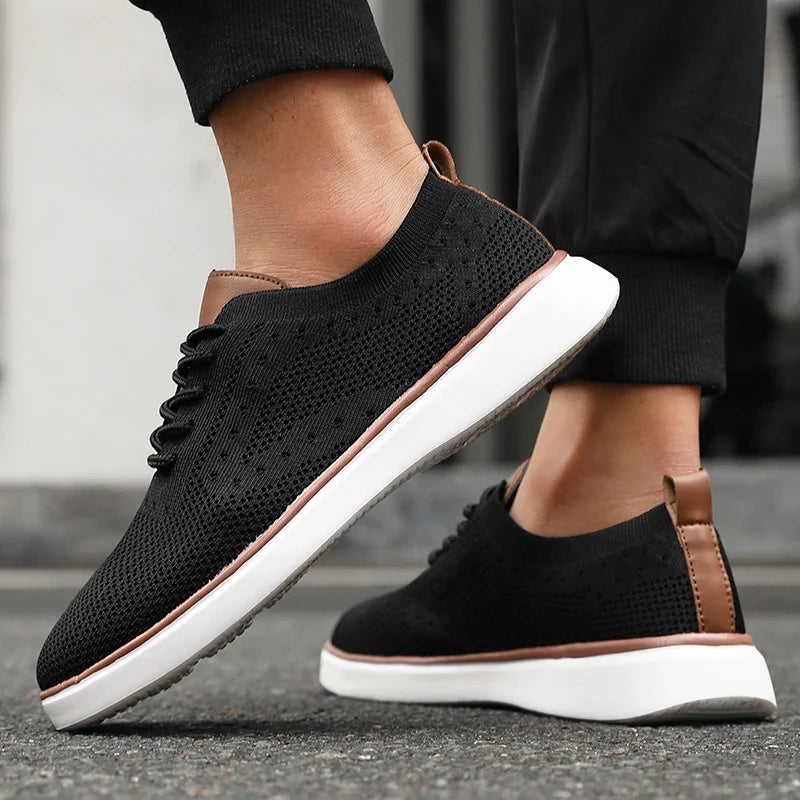 Arvello | Letvægts Sneakers Med Åndbart Strik Og Fleksibel Sål
